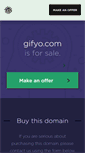 Mobile Screenshot of gifyo.com